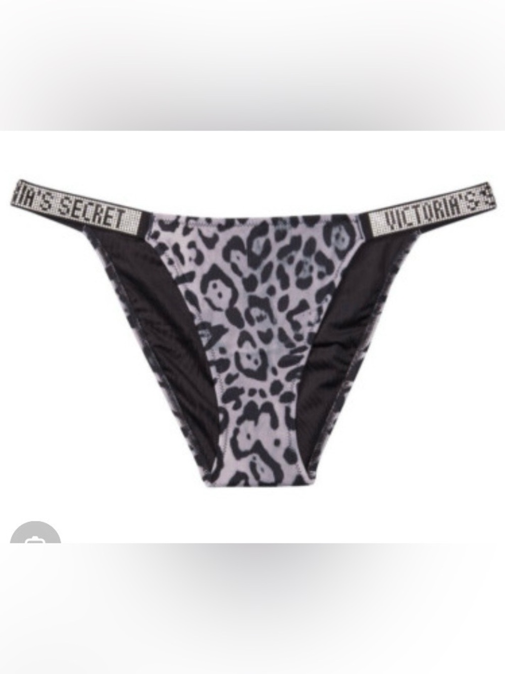 VS Leopard cheeky swim bottom